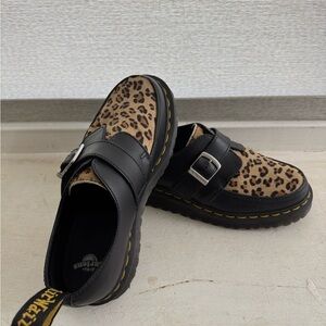 Dr. Martens Black Ramsey Monk Leather Shoes - Size US L 8